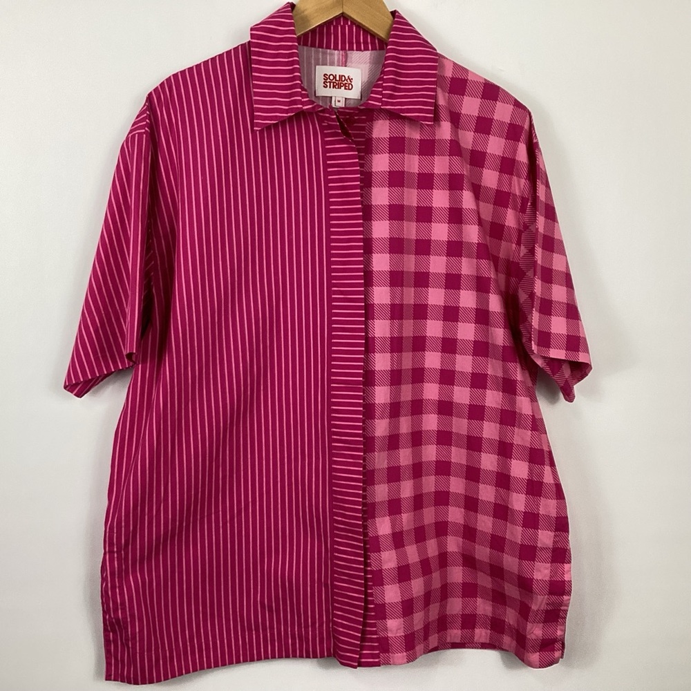 Solid & Striped The Sutton Shirt Size Medium - image 1